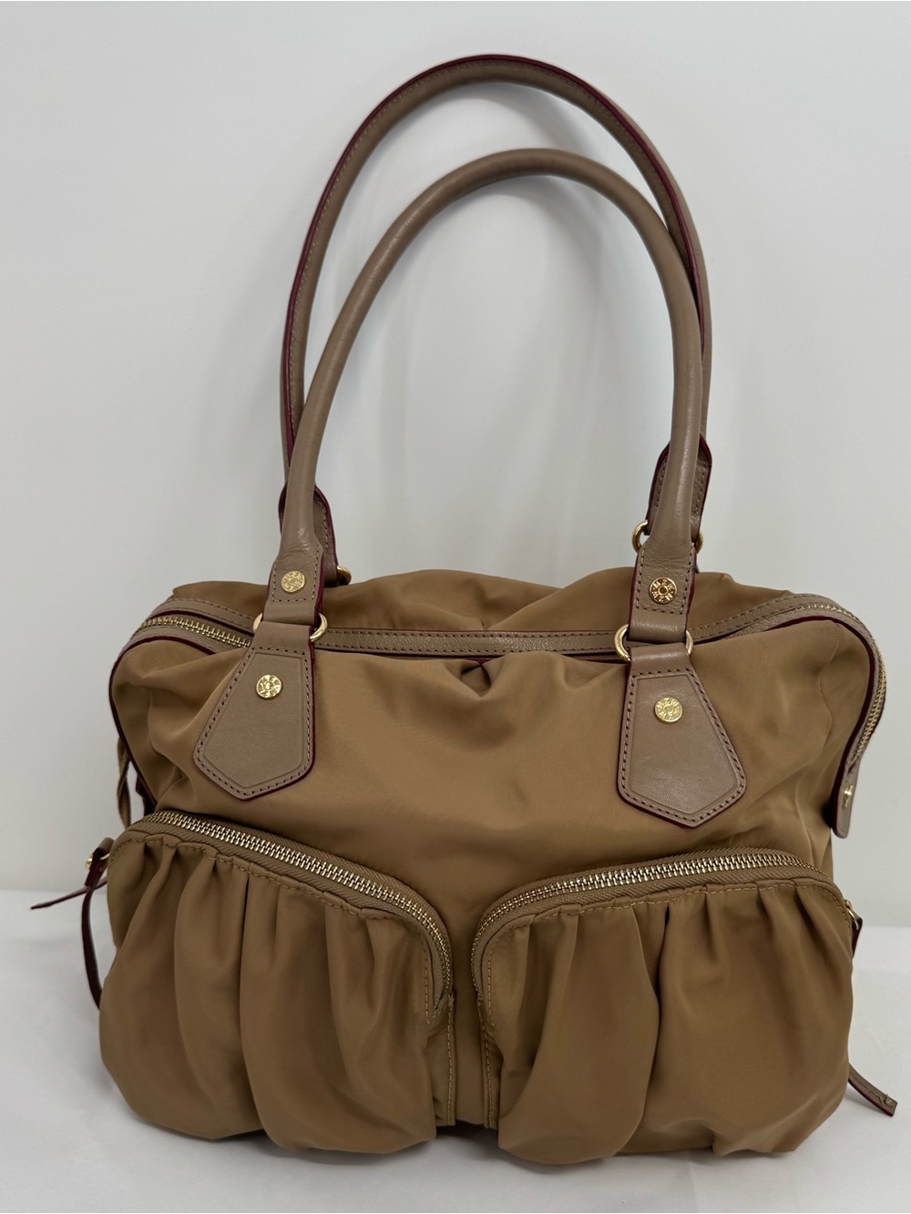 mz wallace bag Nylon Leather Shoulder Bag With Wallet